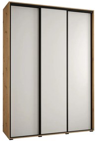 Skriňa 45 Canaris 1 190 artisan/biela/čierna