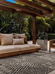 Koberec Ted Baker Haringey Barkham čierny / biely