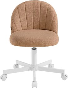Kozmetická stolička s kolieskami TEDDY OBGB35027K101 hnedá