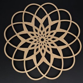 AMADEA Drevené prestieranie okrúhle mandala, masívne drevo, priemer 33 cm