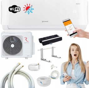 Nástenná klimatizácia Rotenso Imoto X 3,5kW S Vlastnou Montážou, Vykurovanie, Wifi