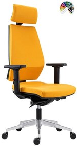 ANTARES Manažérska kancelárska stolička 1870 SYN MOTION čalúnenie BONDAI, VISUAL MELANGE