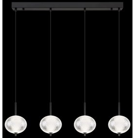 Globo 16042-4H - LED Luster na lanku AIDA 4xLED/5,75W/230V 3000K/4500K/6500K