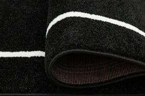 Koberec Lima 6333B čierny / biely