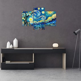 Obraz – Mozaika hviezdnej noci (90x60 cm)