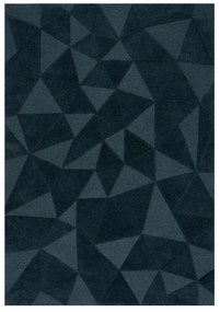 Zelenomodrý ručne tkaný vlnený koberec 160x230 cm Shard Teal – Flair Rugs