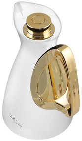 Termoska v bielo-zlatej farbe 1 l Alessia – Vialli Design