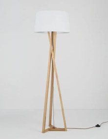 Drevená stojaca lampa Salino B 50 Drevo