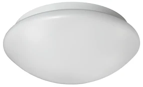 Stropné svietidlo Fury, 1x biele PVC tienidlo, w