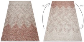 Koberec FUSION 9775 krémový / tehlový