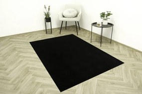 Metrážny koberec Romance-Elite 278 čierny