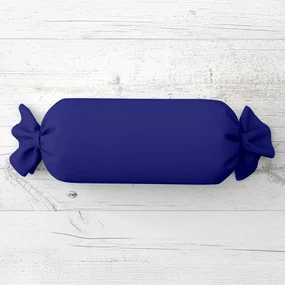 Biante Vankúš valec bonbon Rongo RG-078 Kráľovská modrá 15x40 cm