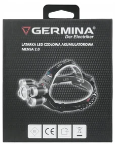 Germina LED čelovka dobíjacia 200lm IP44 USB C - VÝKONNÁ