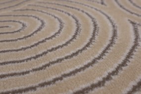 Alfa Carpets, Kusový koberec Thumbs ivory, 80x150, béžová, obývacia izba