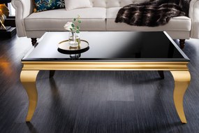 Konferenčný stolík Modern Barock 100cm - zlatý opál
