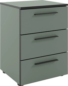 XXXLutz NOČNÝ STOLÍK, trstinovozelená, 45/61,4/40 cm - Nočné stolíky - 001724000421