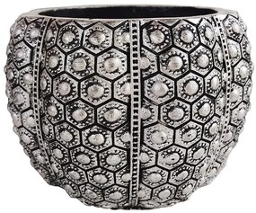 Kvetináč YS46215 strieborný