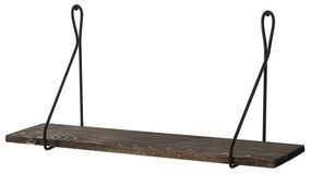 Nástenná polica AMARYLLIS orech