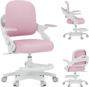 Detská otočná stolička Mark Adler Junior 4.3 ružová