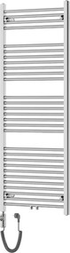 Mexen Mars, elektrické vykurovacie teleso 1500x600 mm + vykurovacia tyč 600 W, chrómová, W110-1500-600-2600-01