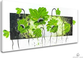 Autorská reprodukcia na plátne KVETY XOBAM024E1
