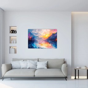 Obraz - Maľba krajiny (90x60 cm)