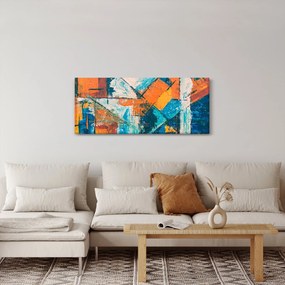 Obraz - Abstrakcia (120x50 cm)