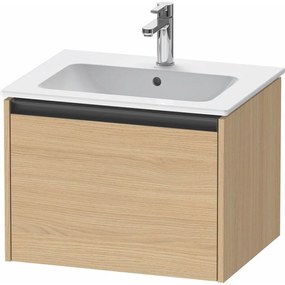 DURAVIT Ketho 2 závesná skrinka pod umývadlo, 1 zásuvka, 610 x 480 x 440 mm, dub prírodný, K25062030300000