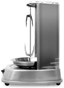 OneConcept Kebap Master, vertikálny gril, 1800 W, strieborný