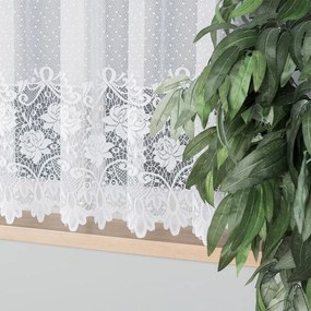 Žakárová záclona DEMETRIA okno 300 x 160 cm