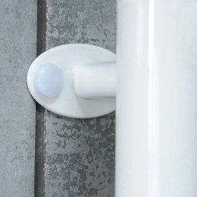 Elektrický otočný sušák na uteráky ARABESQUE 150W/230V 64,6 cm IP44 biely