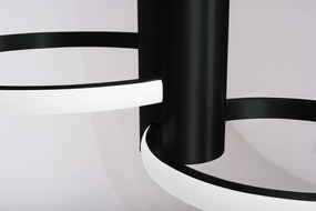 Toolight Toolight, LED stropné svietidlo 22W APP1401-CW, čierna, OSW-00959