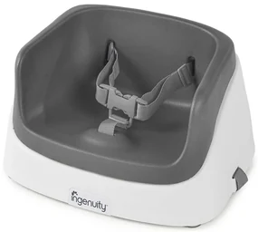 Ingenuity - Podsedák na jedálenskú stoličku 2v1 SMARTCLEAN TODDLER šedá AG0376