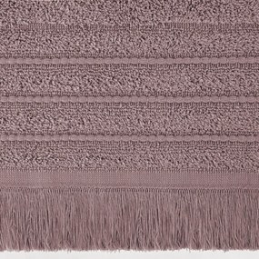 BAVLNENÝ UTERÁK MIRENA 70X140 CM HNEDÁ