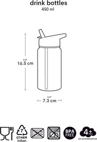 Fľaša na pitie: Jahody