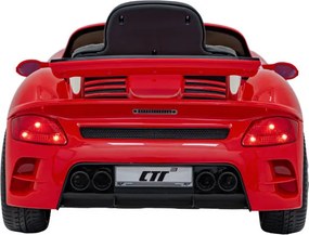 Elektrické autíčko RUF CTR3 červené