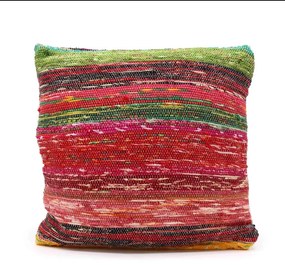 Patchworková Obliečka na Vankúš - 40x40cm - Viacfarebná