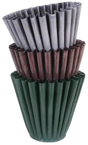 Strömshaga Kovový obal na kvetináč Ronja Wine Red Large