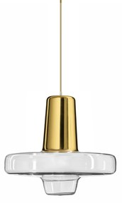 Toolight -  LED závesné stropné svietidlo APP553-1CP, zlatá, OSW-08633