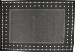 TA Koberec 20329 Čierna / strieborná