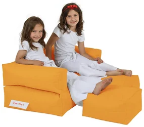Sedací vak Kiddo (Oranžová). Vlastná spoľahlivá doprava až k Vám domov. 1073221