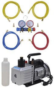 Sada vákuového čerpadla so 4-cestným meradlom 100l/min