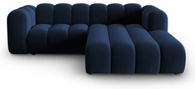 Tmavomodrá rohová pohovka (pravý roh) Lupine – Micadoni Home