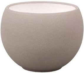 Obal na kvetináč LUNA STRUKTUR d20cm hnedosivý mat