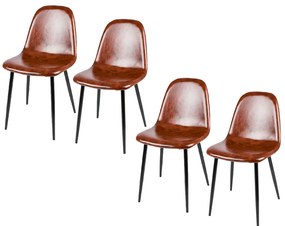 Livarno home Stolička San Diego, 4 kusy  (800005420)