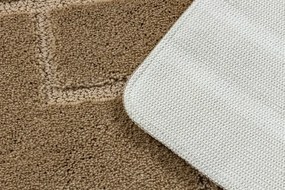 Kúpeľňový koberček SUPREME LINES línie, béžový