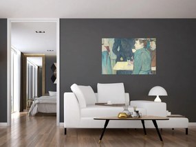 Obraz - Henri de Toulouse-Lautrec, A Corner of the Moulin de la Galette, reprodukcia (90x60 cm)