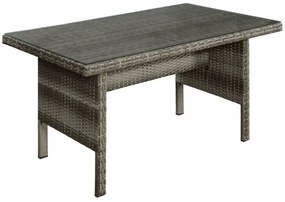 InternetovaZahrada - Ratanová zostava Santa Catalina - sivá