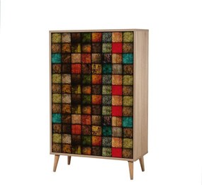 Skrinka Mega Sonoma Oak Cubes