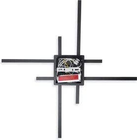 Brilagi - LED stropné svietidlo STRIPES LED/37W/230V čierne